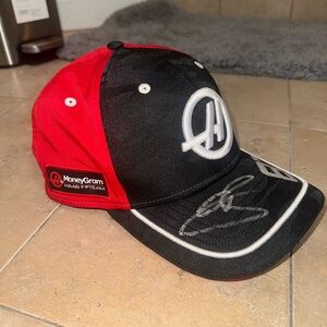 F1 money gram signed hat